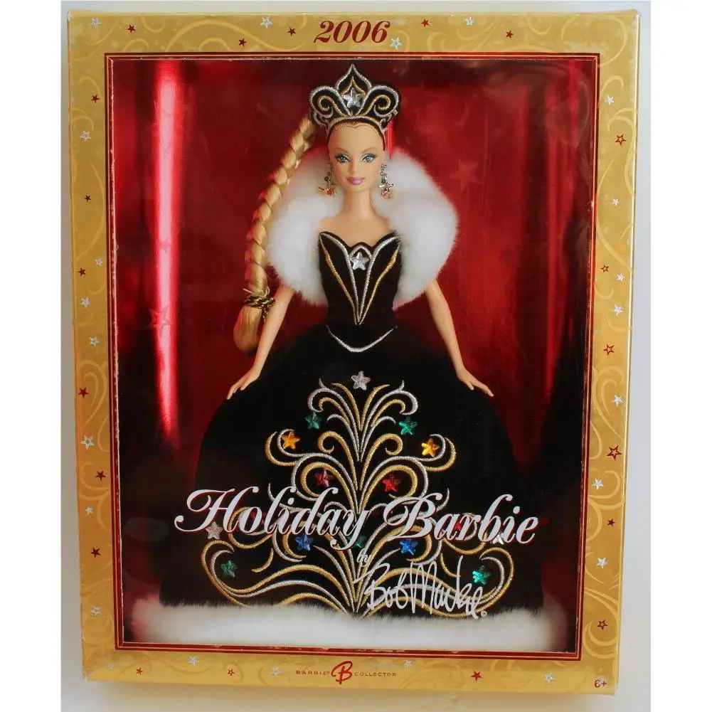 Barbie Doll Holiday 2006 By Bob Mackie Designer in Box