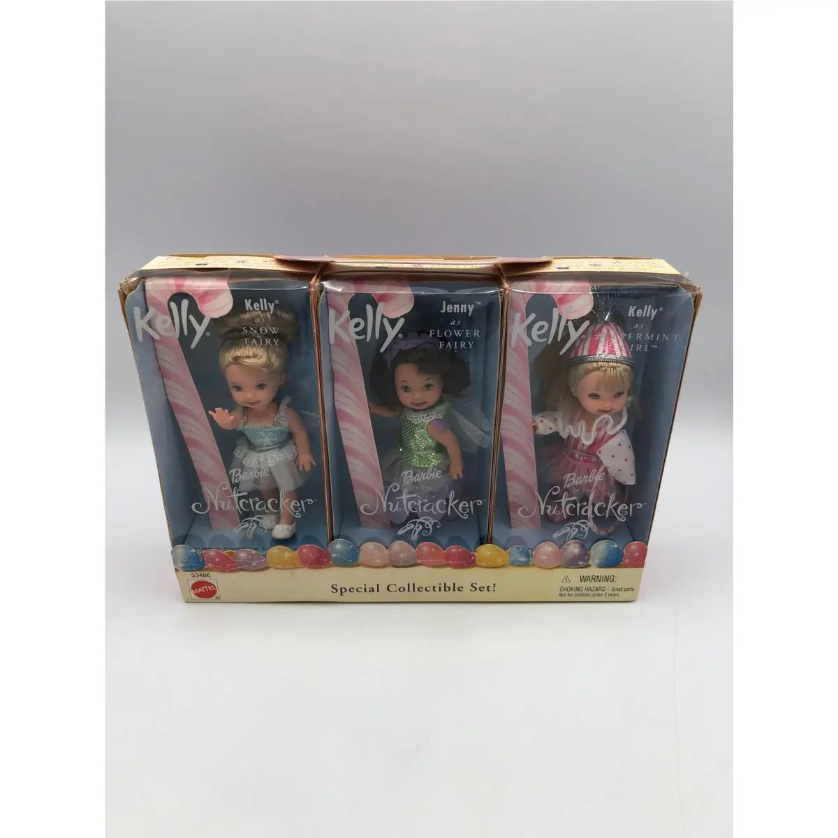 Barbie Nutcracker Kelly Jenny Special Collectible Set 3 Dolls Rare