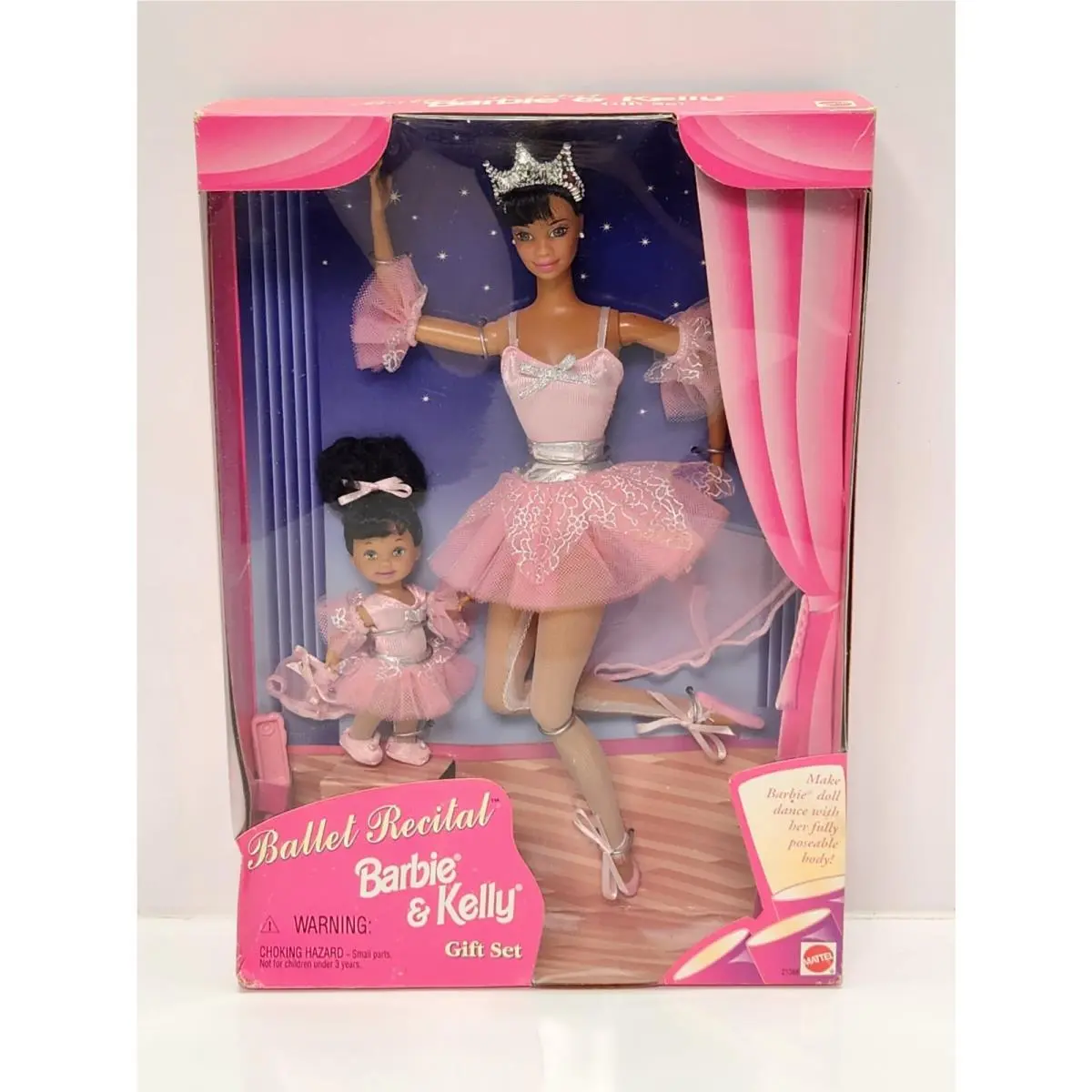 Ballet Recital Barbie Kelly 1997 21388 Mattel