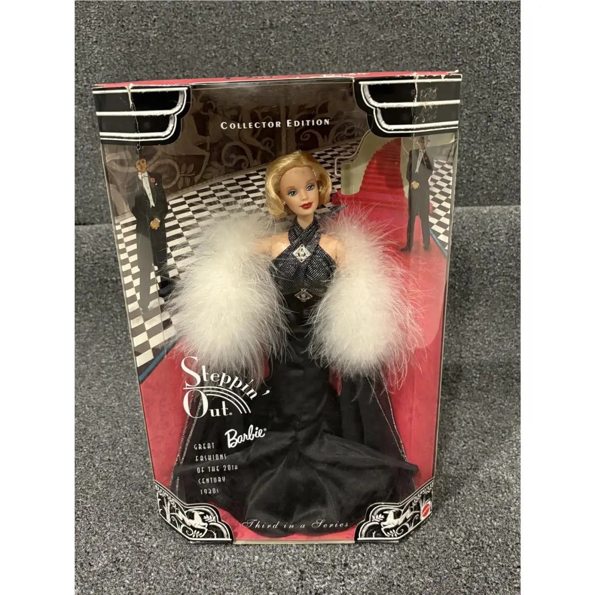 Vintage Barbie Steppin` Out Collector Edition 1930s Mattel 21531 Nrfb Doll Boxed