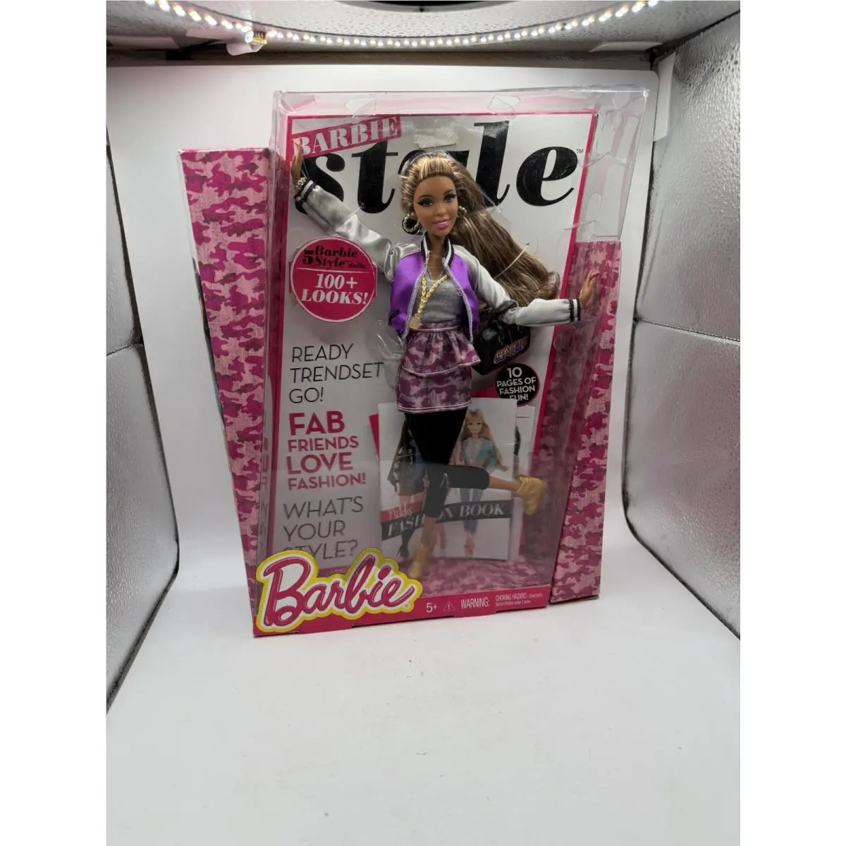 2013 Barbie Style Nikki Fashion Doll CBJ35 Rare