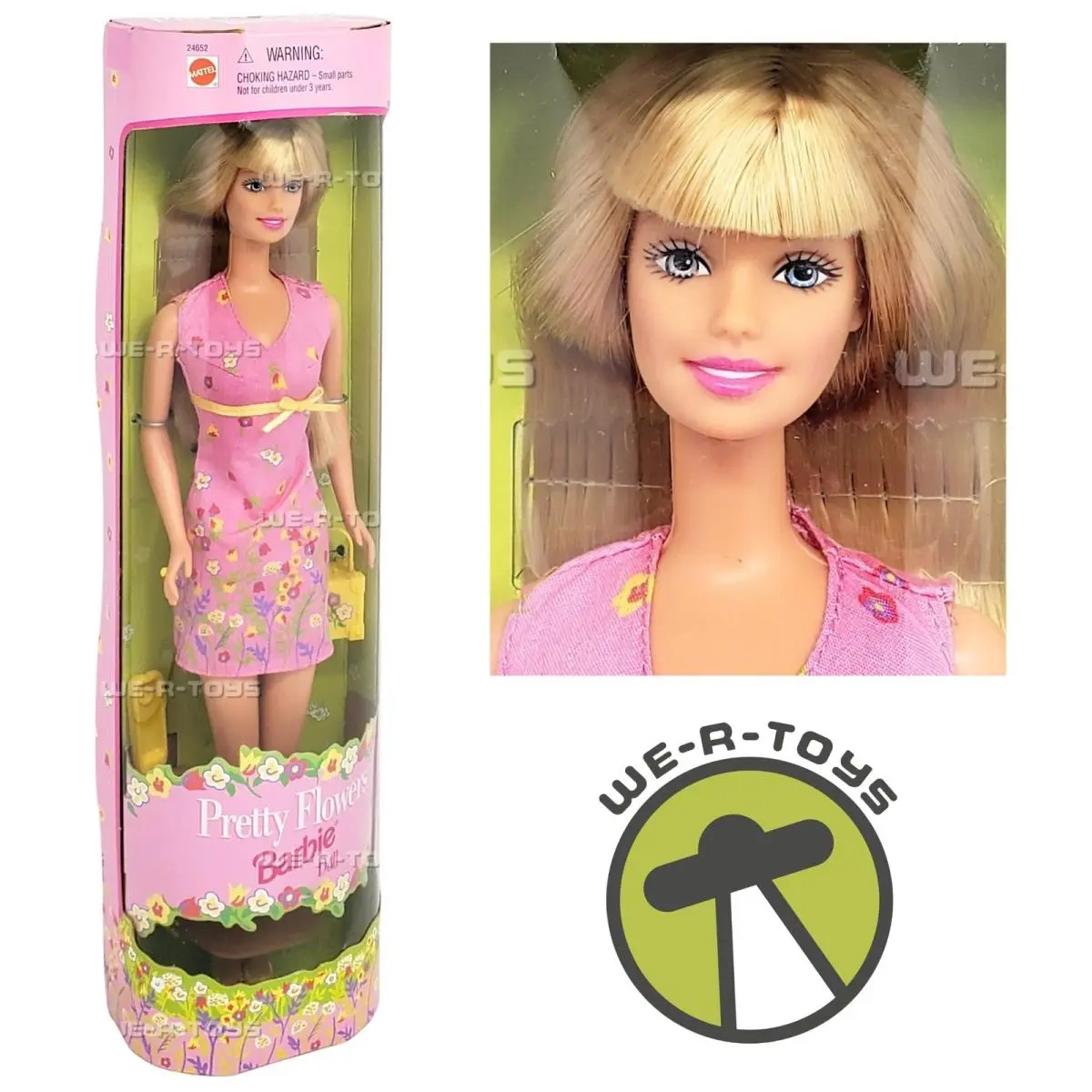 Pretty Flowers Barbie Doll Fashion Avenue Series 1999 Mattel 24652