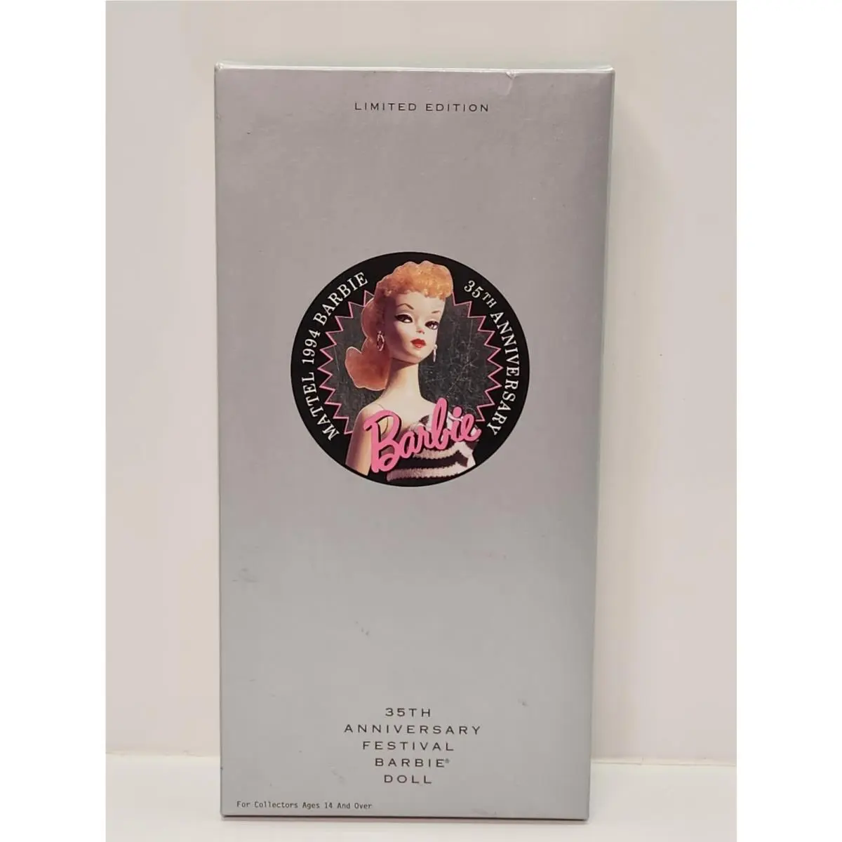 Vintage 1994 Mattel Barbie 35th Anniversary Festival Limited Doll Mib Nrfb