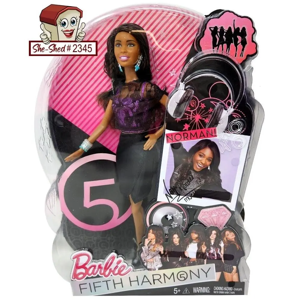 2015 Fifth Harmony Normani Kordei Hamilton Barbie Doll Mattel CHG44 Pop Nrfb