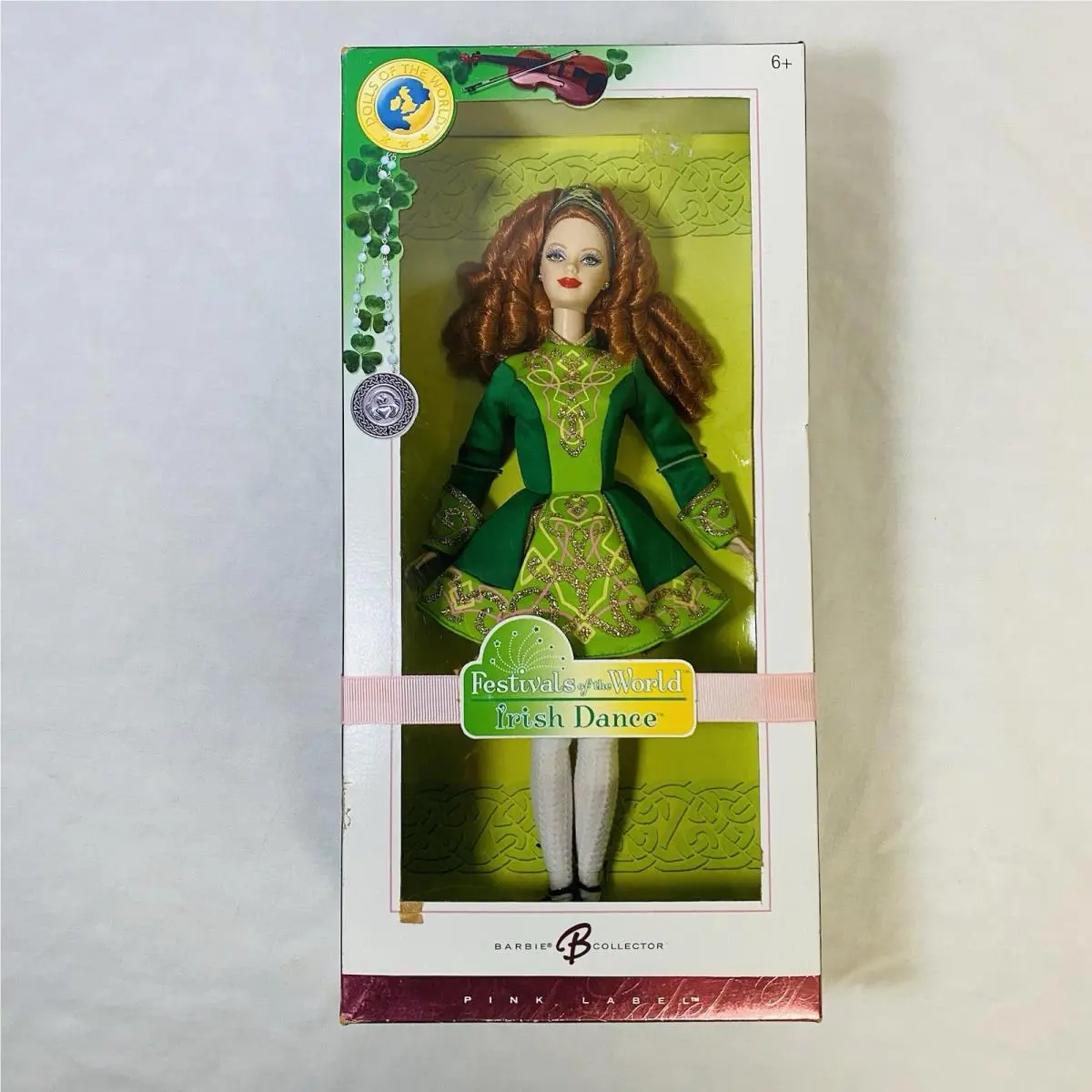 Barbie Doll Irish Dance Festivals of The World 2007 Pink Label Please Read