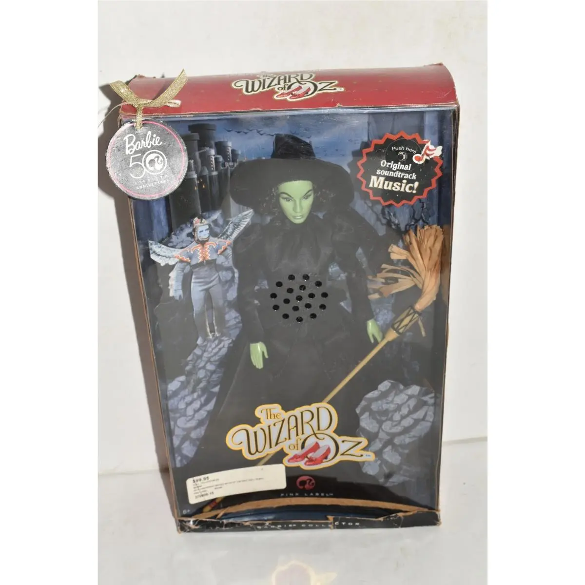 Barbie Wizard OF OZ 50TH Wicked Witch OF The West 370606-15 Nrfb QBG5