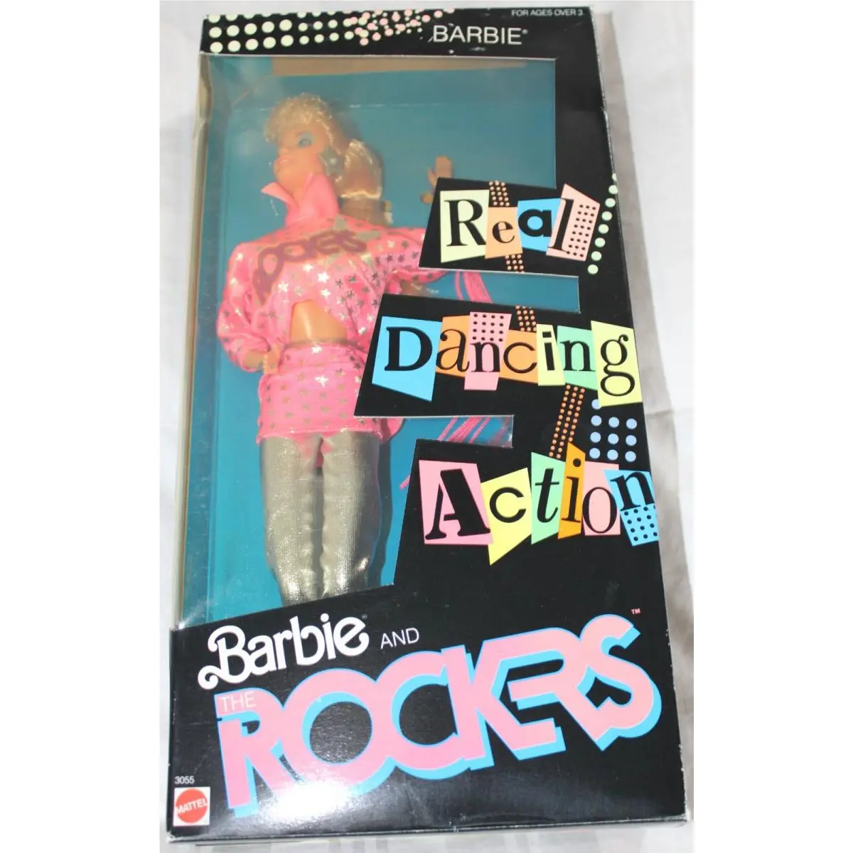 Barbie and The Rockers Barbie Doll Real Dancing Action 1986 Mattel 3055