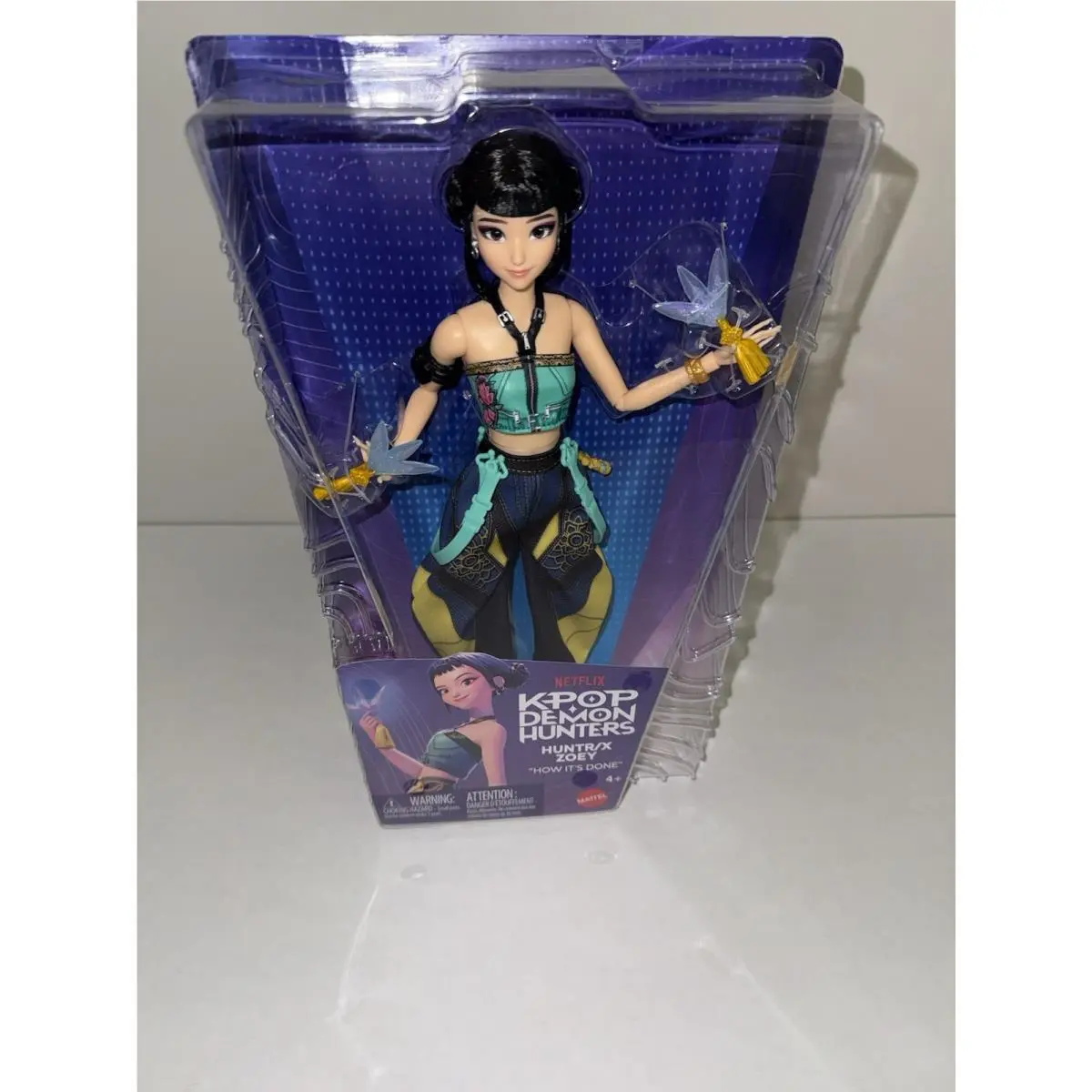 Kpop Demon Hunters Huntr/x Zoey How It`s Done Fashion Doll Mattel