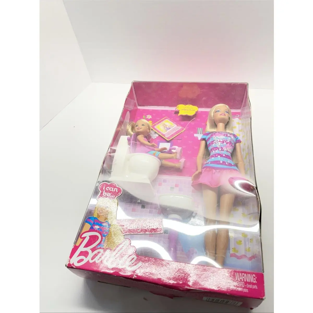 Barbie I Can Be: Baby Sitter Potty Training New/sealed 2010 Mattel R4303