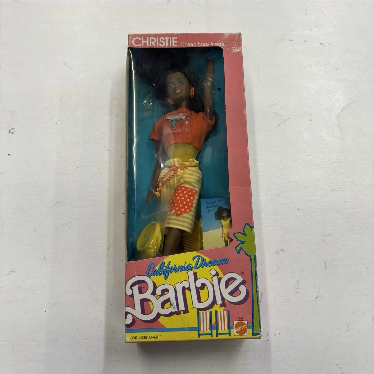1987 California Dream Barbie Friend AA Christie Vintage Rare Mattel 4439
