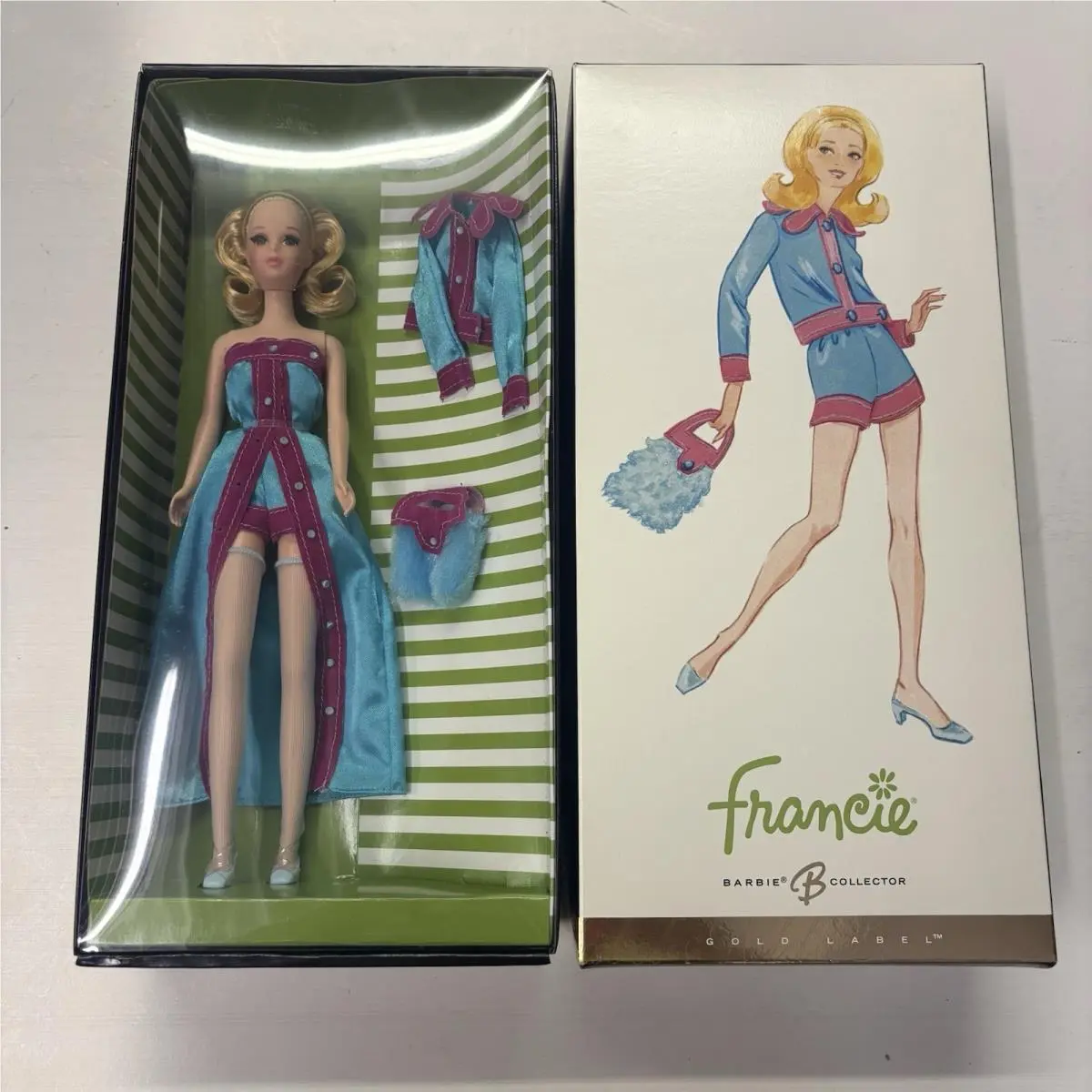 Francie Barbie Doll 2004 Gold Label Barbie Collector