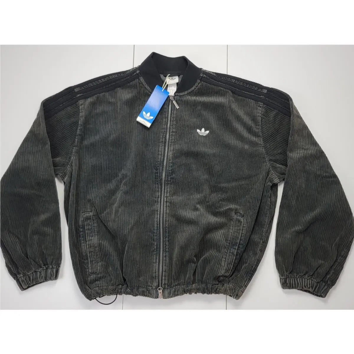 Corduroy Sst Jacket Black Casual Athletic KE5030 Womens Size M by Adidas