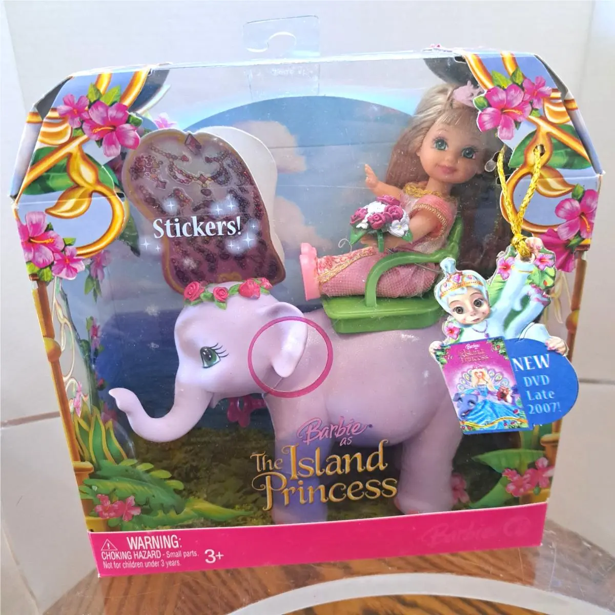 Barbie Island Princess On Lavender Elephant