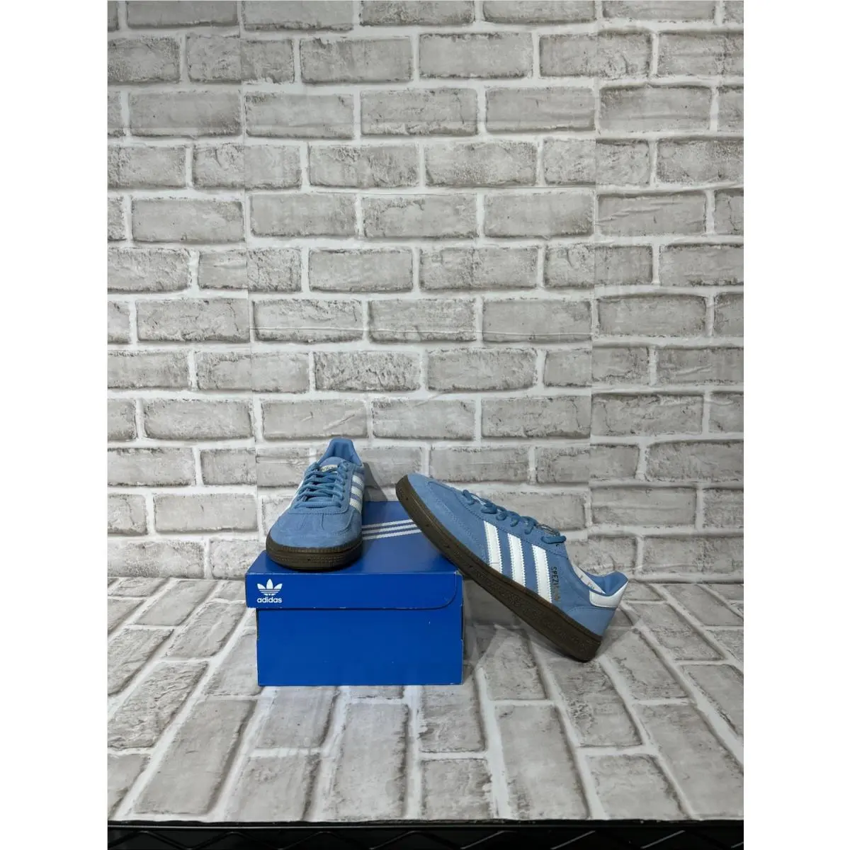 Adidas Handball Spezial Youth Boys Blue White Sneakers JI2902 Sz 5.5 W Box