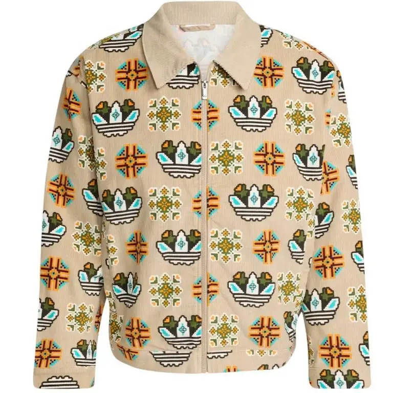 Originals Monogram Allover Print Loose Coach Jacket JY2996 Men’s Size L by Adidas