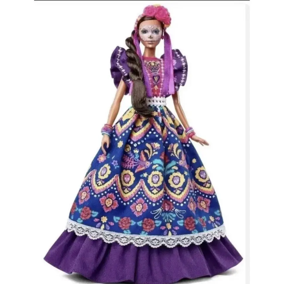 Set Of 2 Barbie Ken Dia De Los Muertos Day of The Dead Doll Día 2022