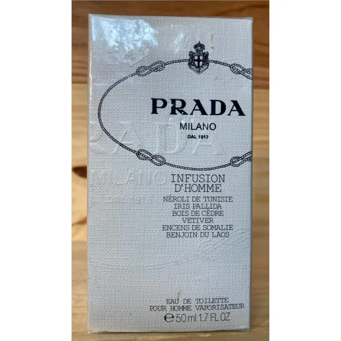 Infusion D’ Homme Edt 1.7 OZ 50 ml Full by Prada