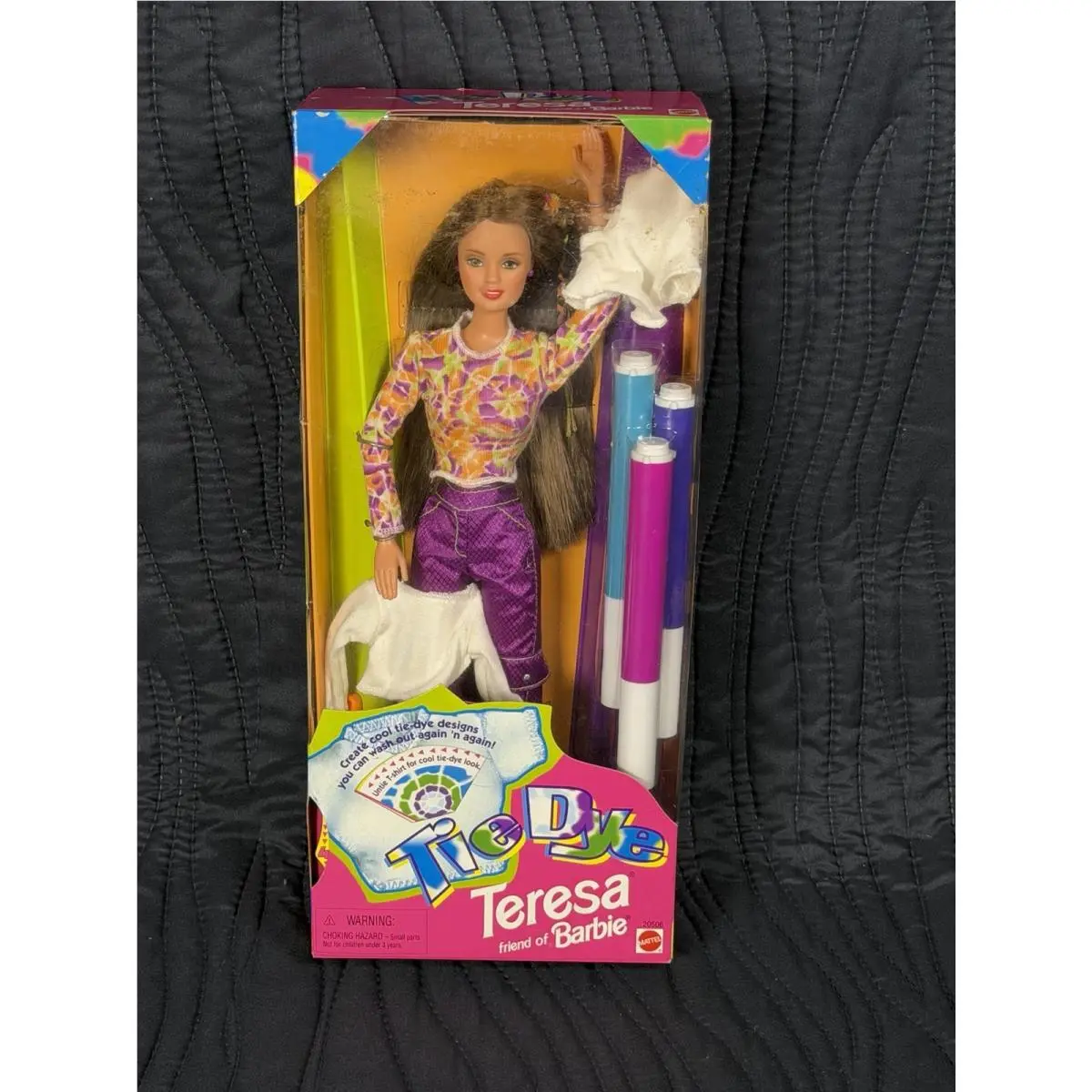 1995 Mattel Tie Dye Teresa Friend of Barbie Doll 20506 Nrfb Vintage
