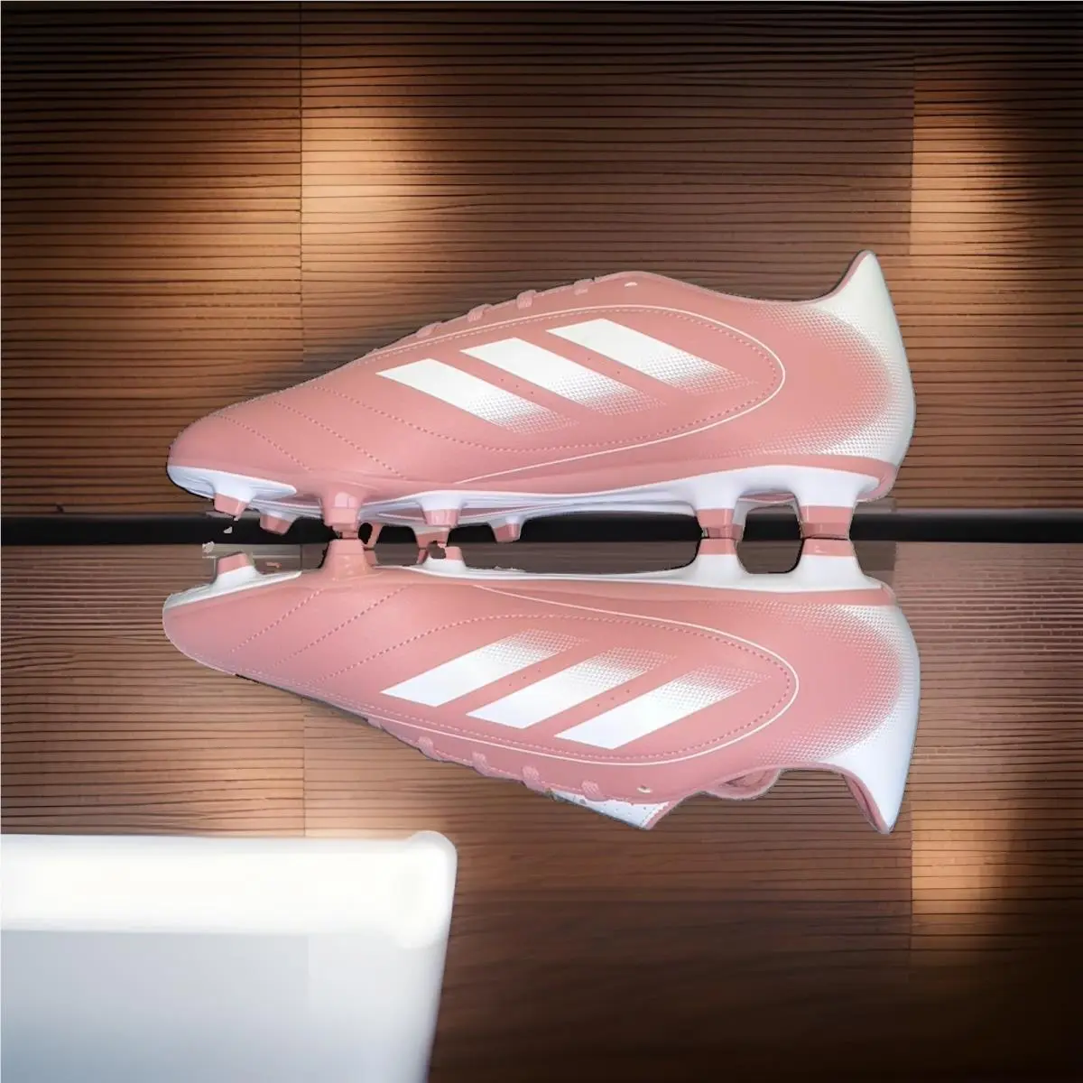 Adidas shoes - adidas Goletto IX Firm Ground - JI4684 - Pink & White 7