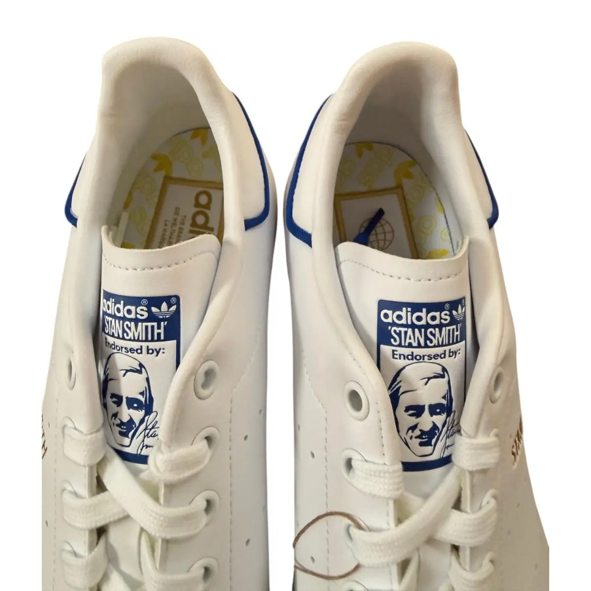 Adidas shoes - adidas Stan Smith - Stan Smith - GW0489 - White / Royal Blue (UPC: 0191984074245) 2