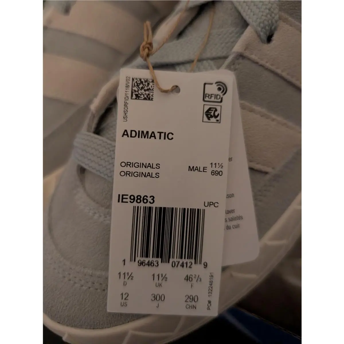 Adidas shoes - adidas Adimatic - Adimatic - IE9863 - Silver 19