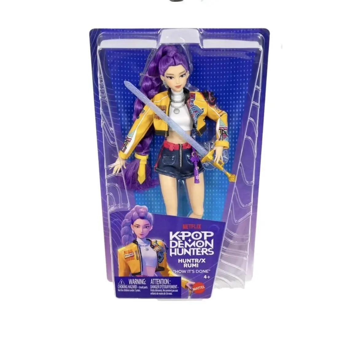 Kpop Demon Hunters Huntr/x Rumi How It`s Done Fashion Doll Accessories K-pop
