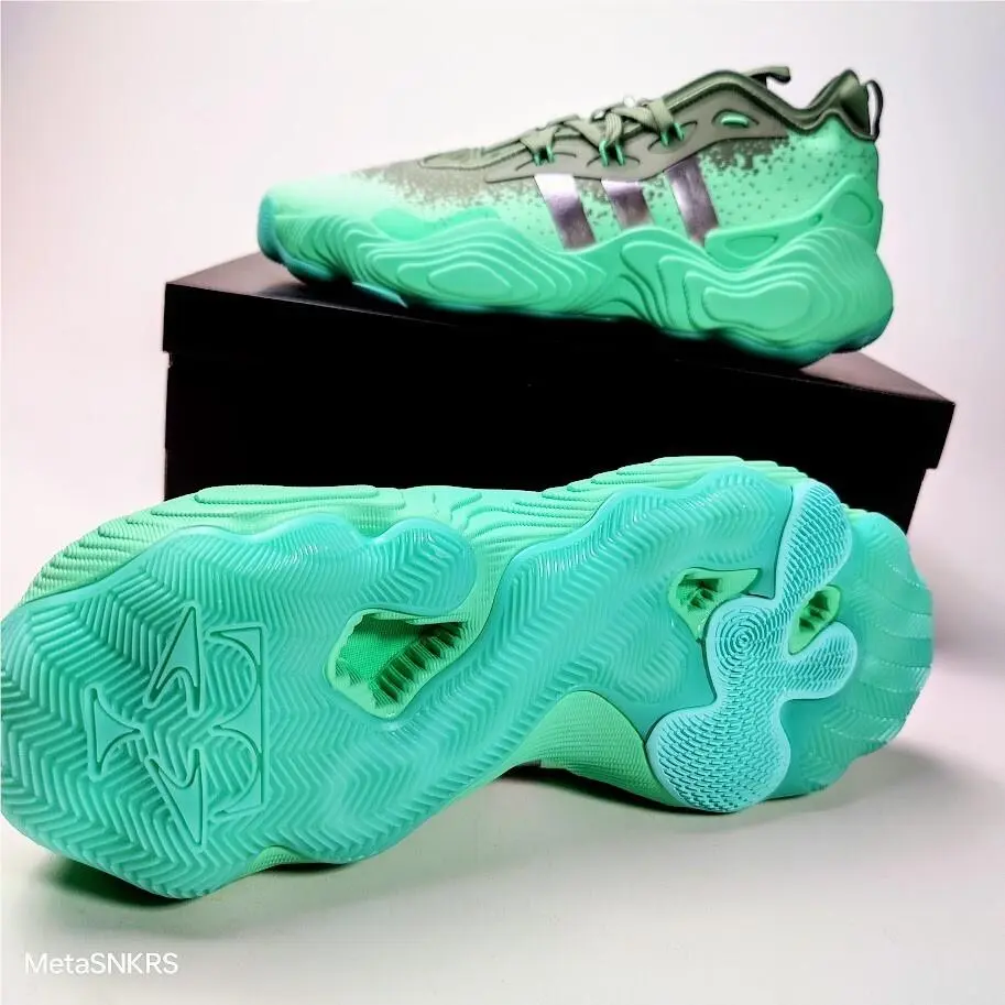 Adidas shoes - adidas Trae Young 3 - Trae Young - IF5591 - Pulse Mint / Silver Metallic / Silver Green 9