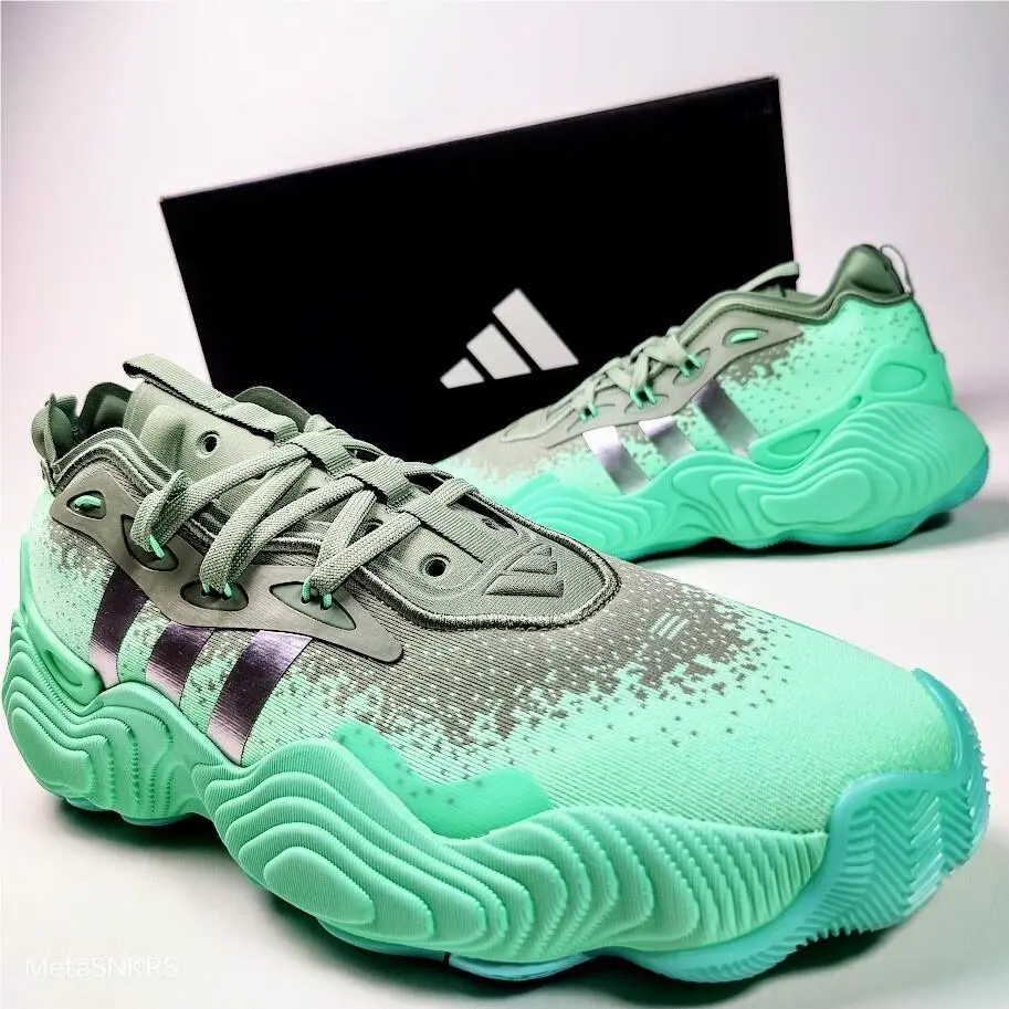 Adidas shoes - adidas Trae Young 3 - Trae Young - IF5591 - Pulse Mint / Silver Metallic / Silver Green 1