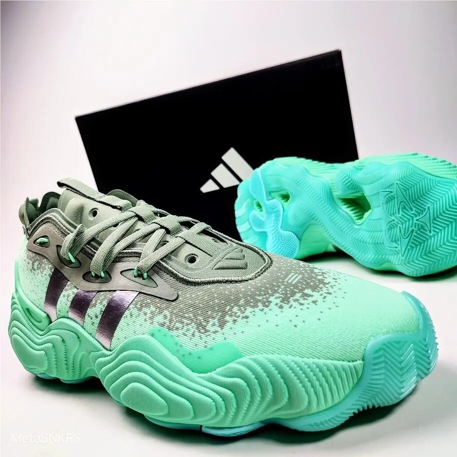 Adidas shoes - adidas Trae Young 3 - Trae Young - IF5591 - Pulse Mint / Silver Metallic / Silver Green 2
