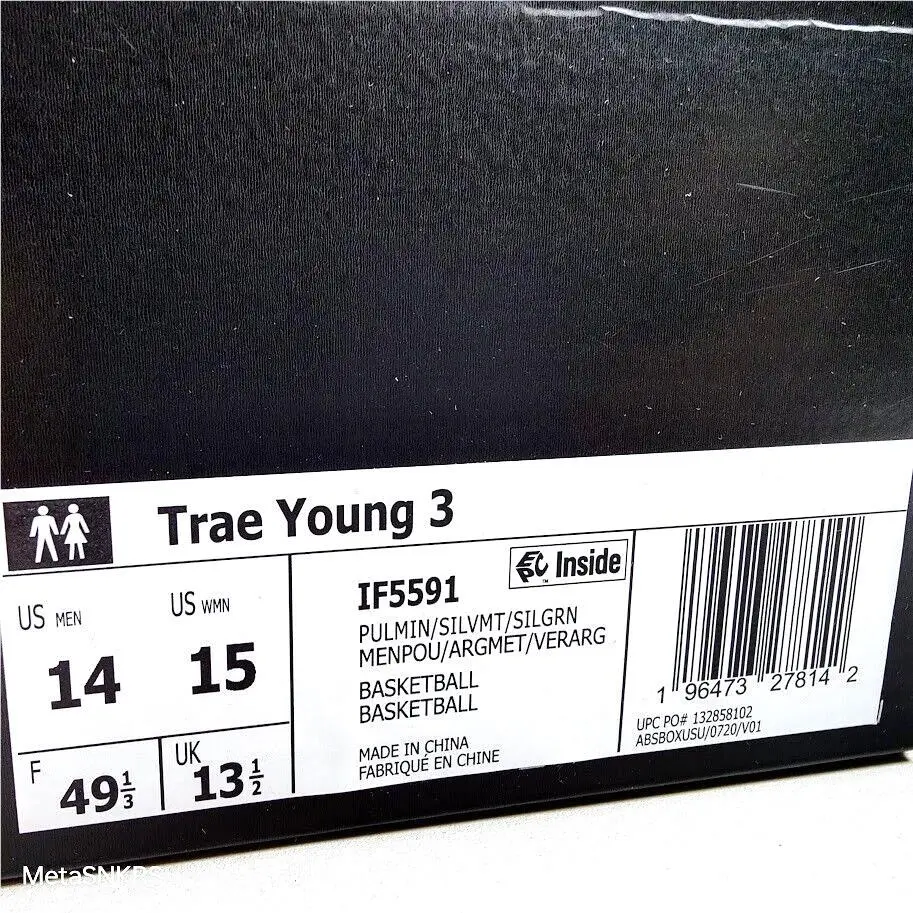 Adidas shoes - adidas Trae Young 3 - Trae Young - IF5591 - Pulse Mint / Silver Metallic / Silver Green 0