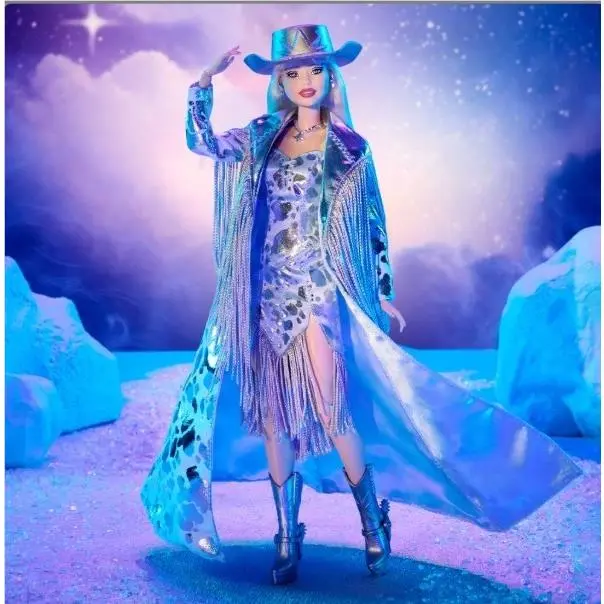 2026 Barbie Signature Fashion Frontier Barbie 3 with Shipper JJX55 IN Stock Now