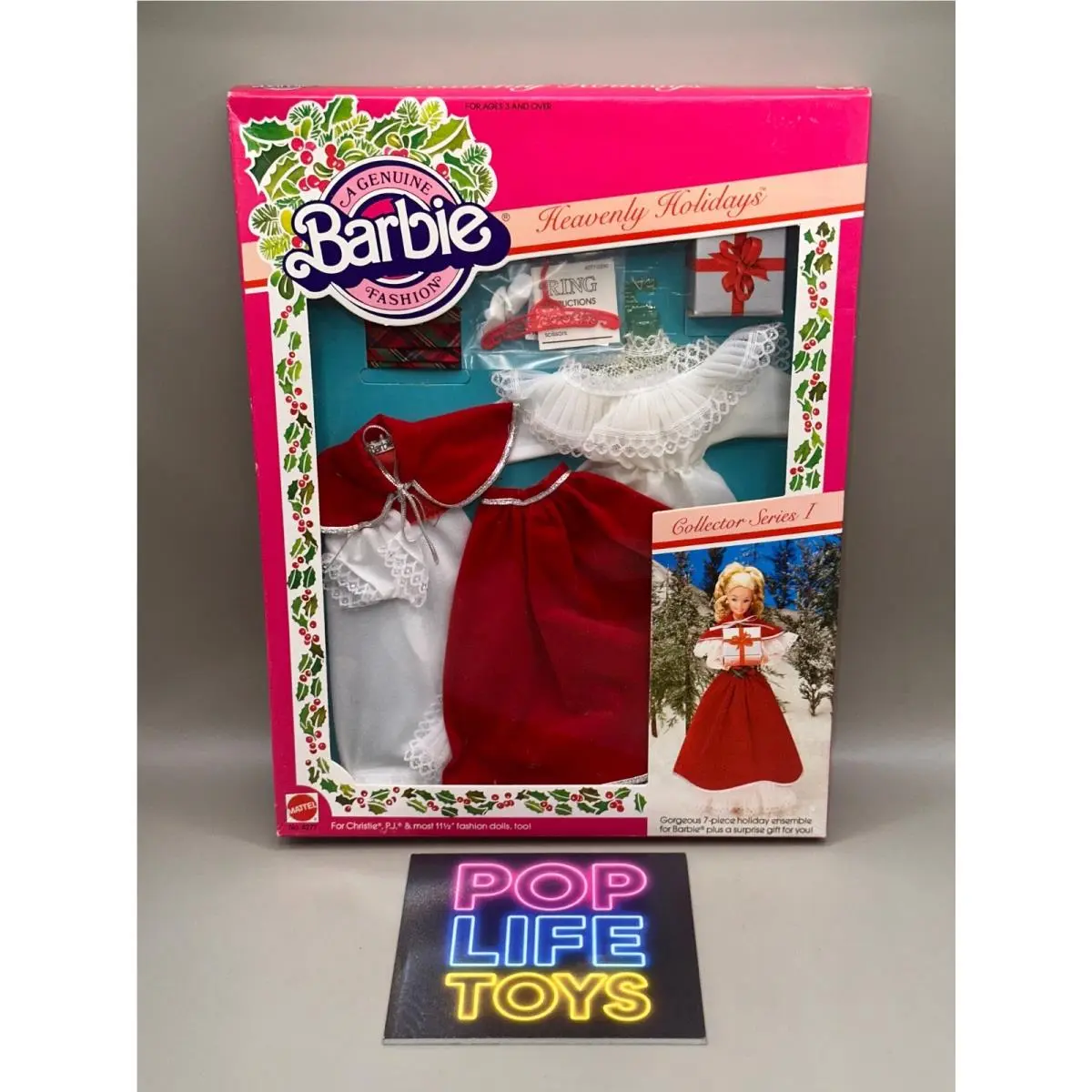 Vintage 1982 Mattel Barbie Collector Series I “heavenly Holidays” 4277 Nip
