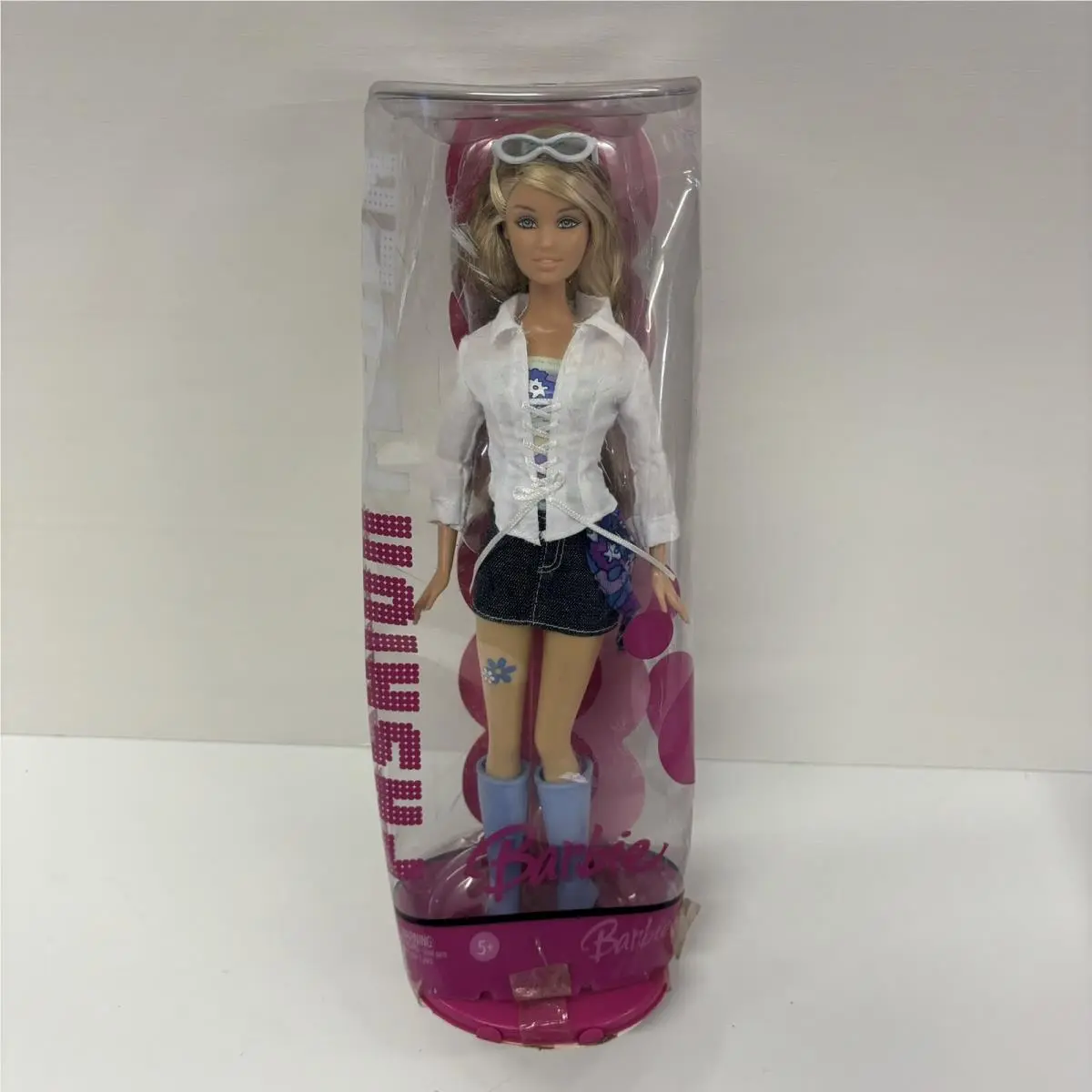 2006 Barbie Fashion Fever Butterfly Tattoo J1408 Htf Mattel Nos