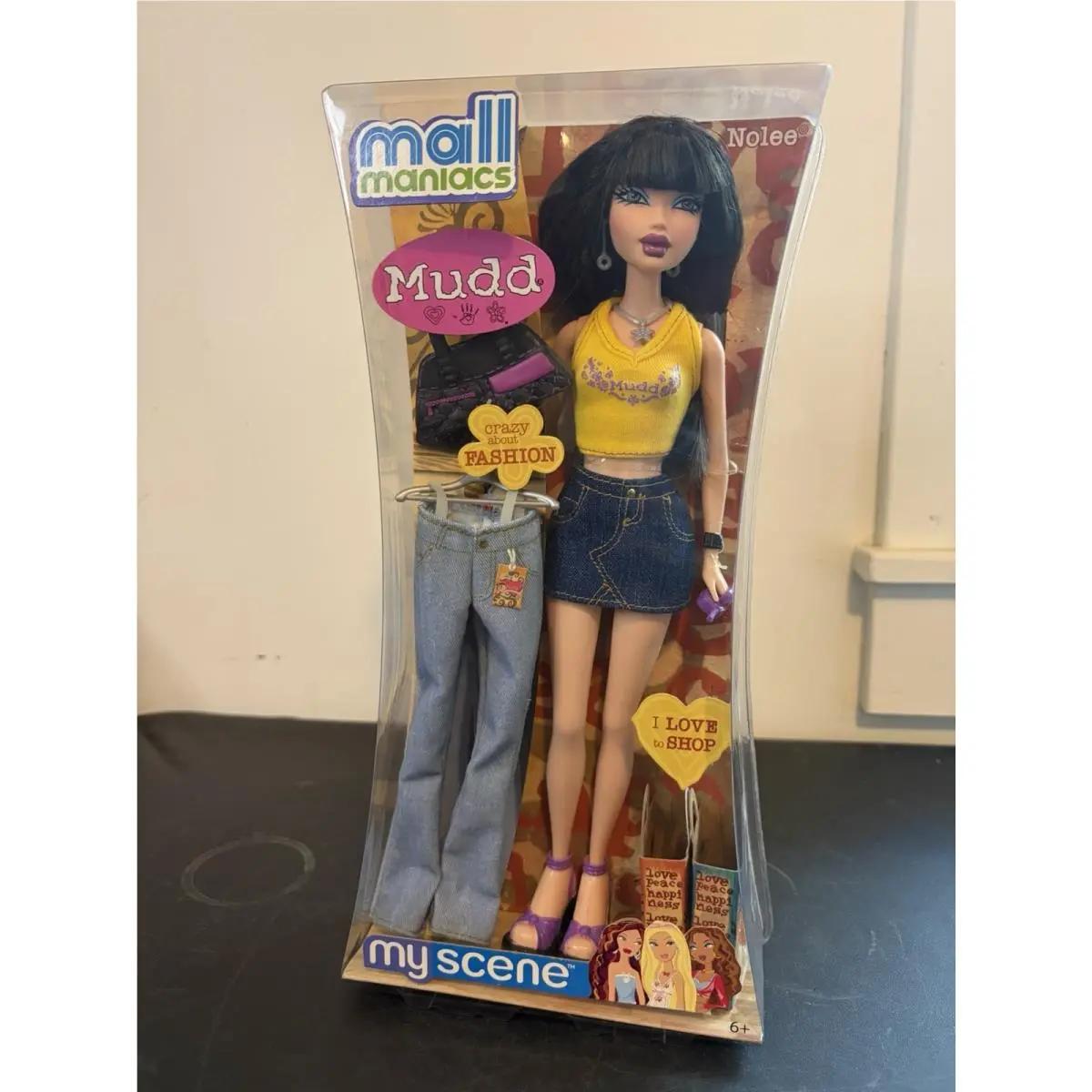 2005 Barbie My Scene Mall Maniacs Mudd Nolee Doll