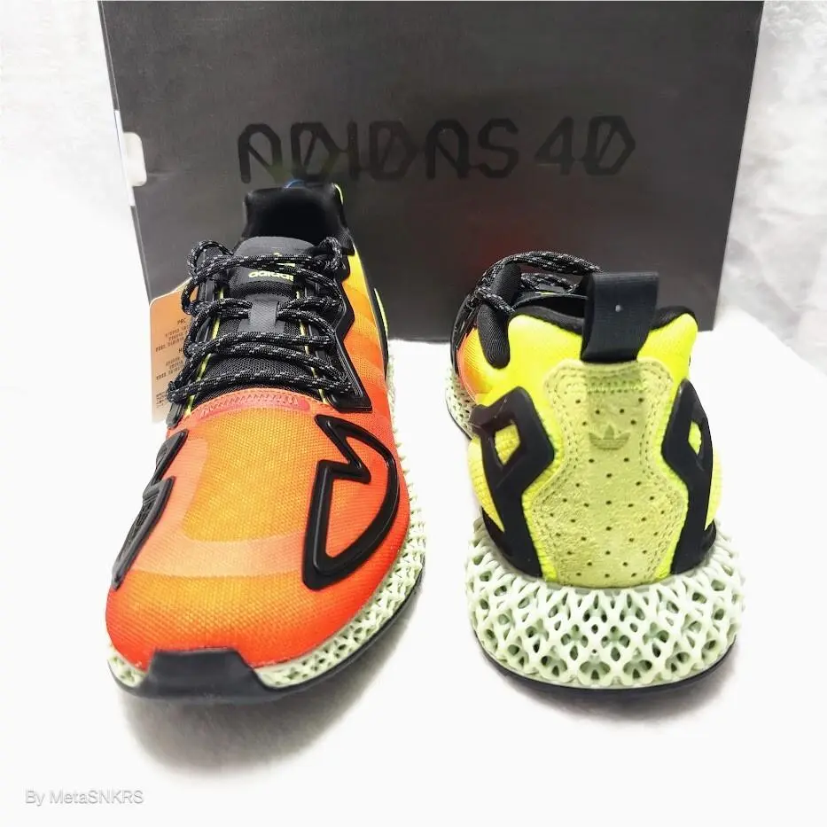 Adidas shoes - adidas ZX - FV9028 - SOLAR YELLOW/HI-RES RED/CORE BLACK 9