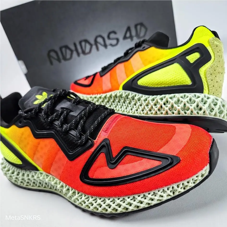 Adidas shoes - adidas ZX - FV9028 - SOLAR YELLOW/HI-RES RED/CORE BLACK 12
