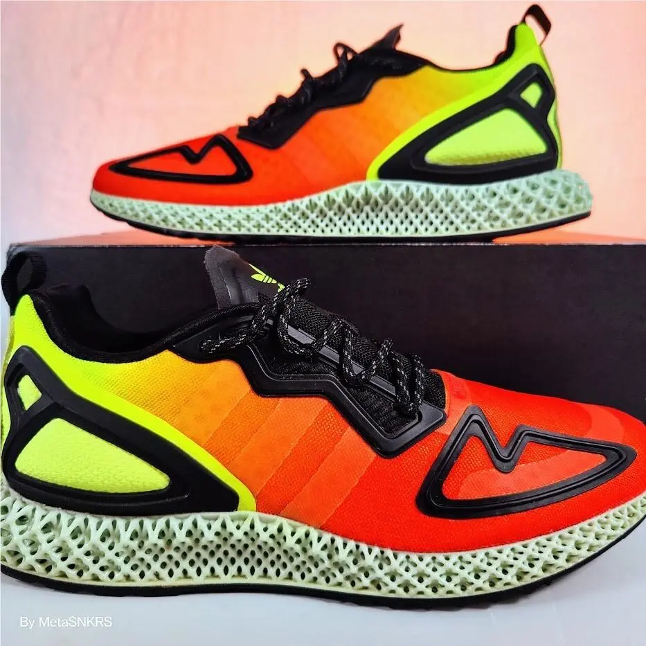 Adidas shoes - adidas ZX - FV9028 - SOLAR YELLOW/HI-RES RED/CORE BLACK 6
