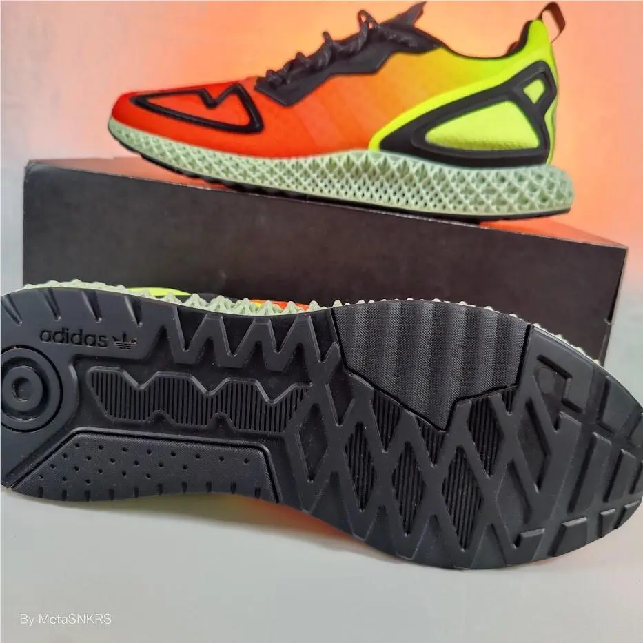 Adidas shoes - adidas ZX - FV9028 - SOLAR YELLOW/HI-RES RED/CORE BLACK 11