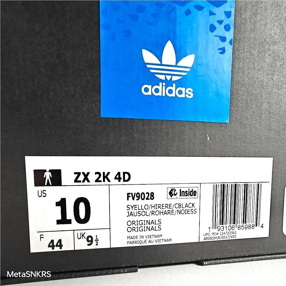 Adidas shoes - adidas ZX - FV9028 - SOLAR YELLOW/HI-RES RED/CORE BLACK 1