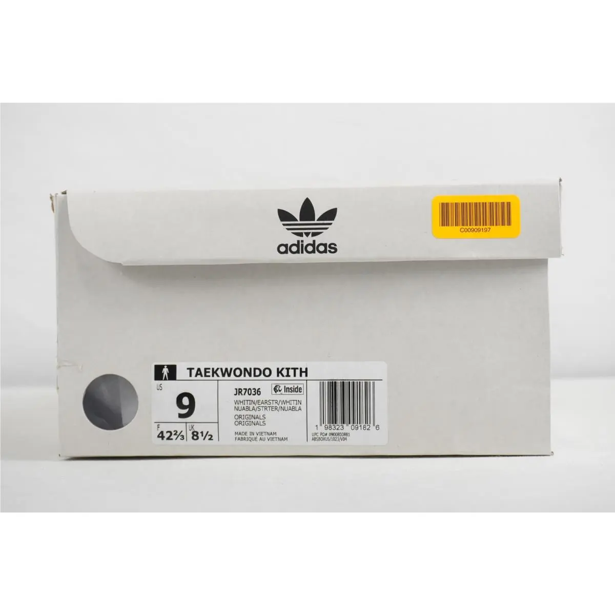 Adidas shoes - adidas Taekwondo - Taekwondo - JR7036 - Beige (UPC: 198323091826) 8