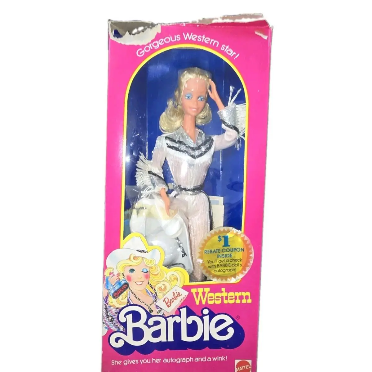 9658 Vintage Mattel Western Barbie No. 1757