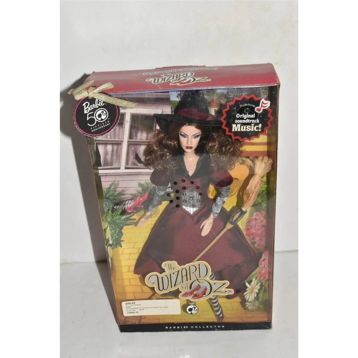 Barbie Wizard OF OZ 50TH Wicked Witch OF The East 370606-16 Nrfb QBG6