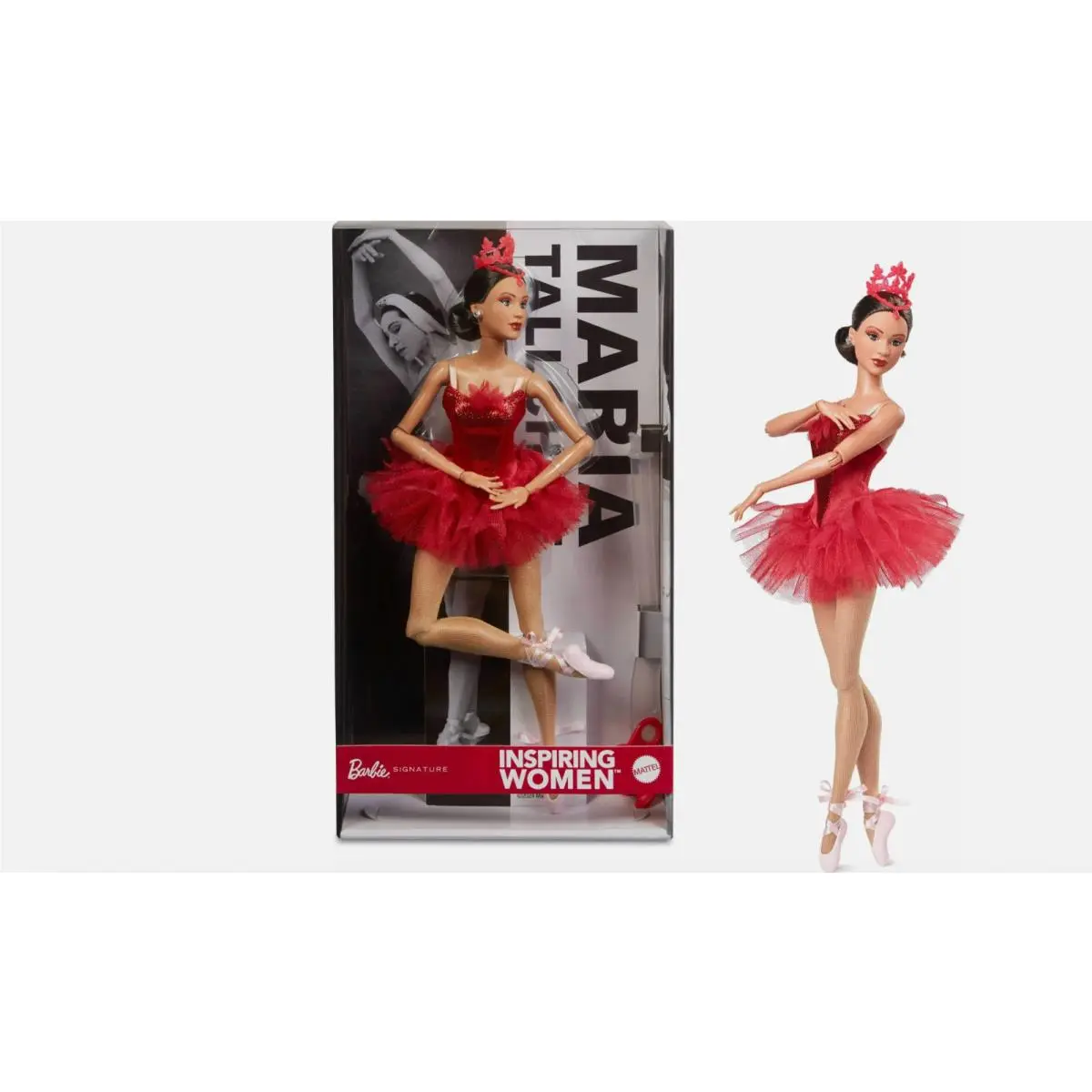 Barbie Inspiring Maria Tallchief Doll Firebird Ballet