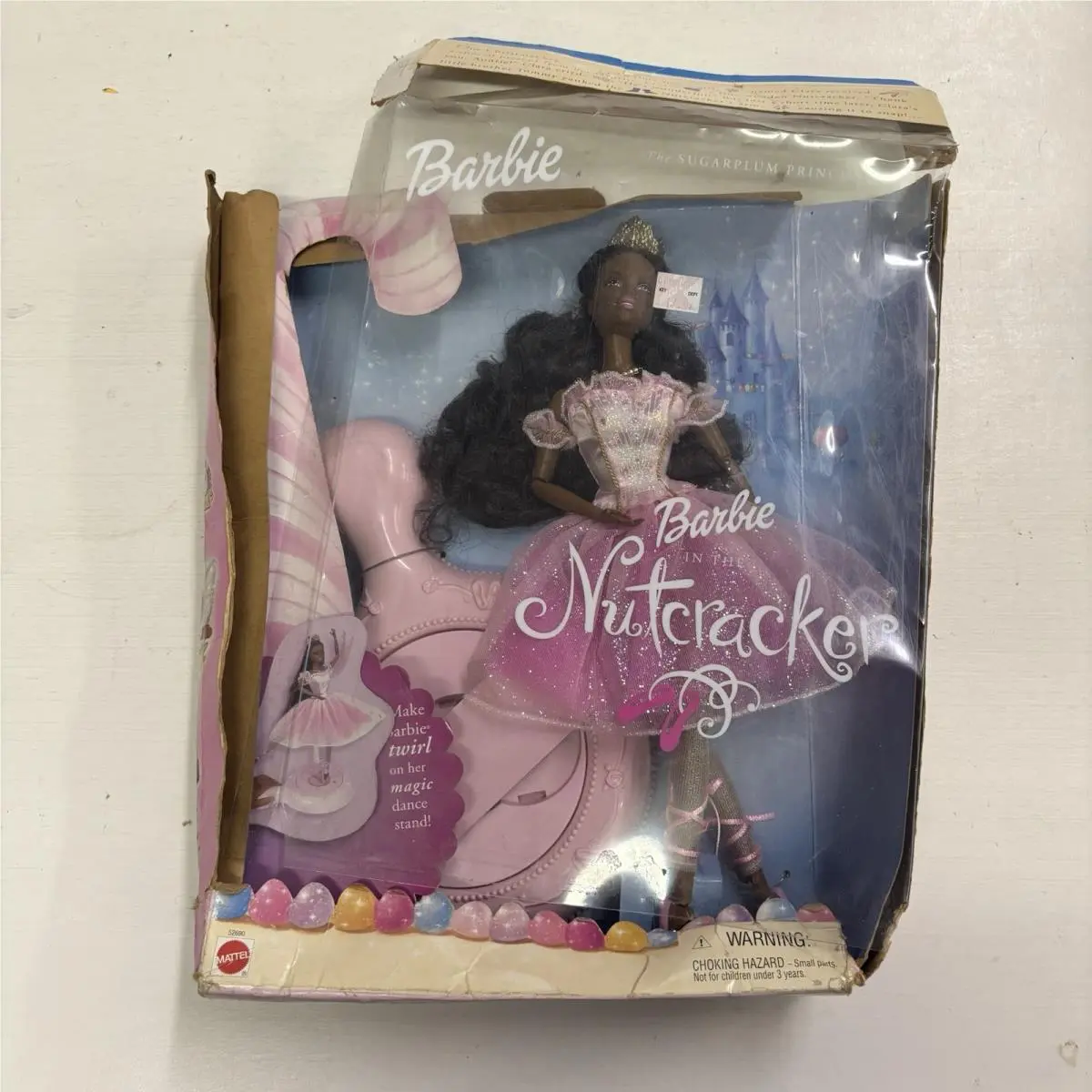 Barbie Sugarplum Princess Nutcracker Doll 52690 - African American - Mattel 2001