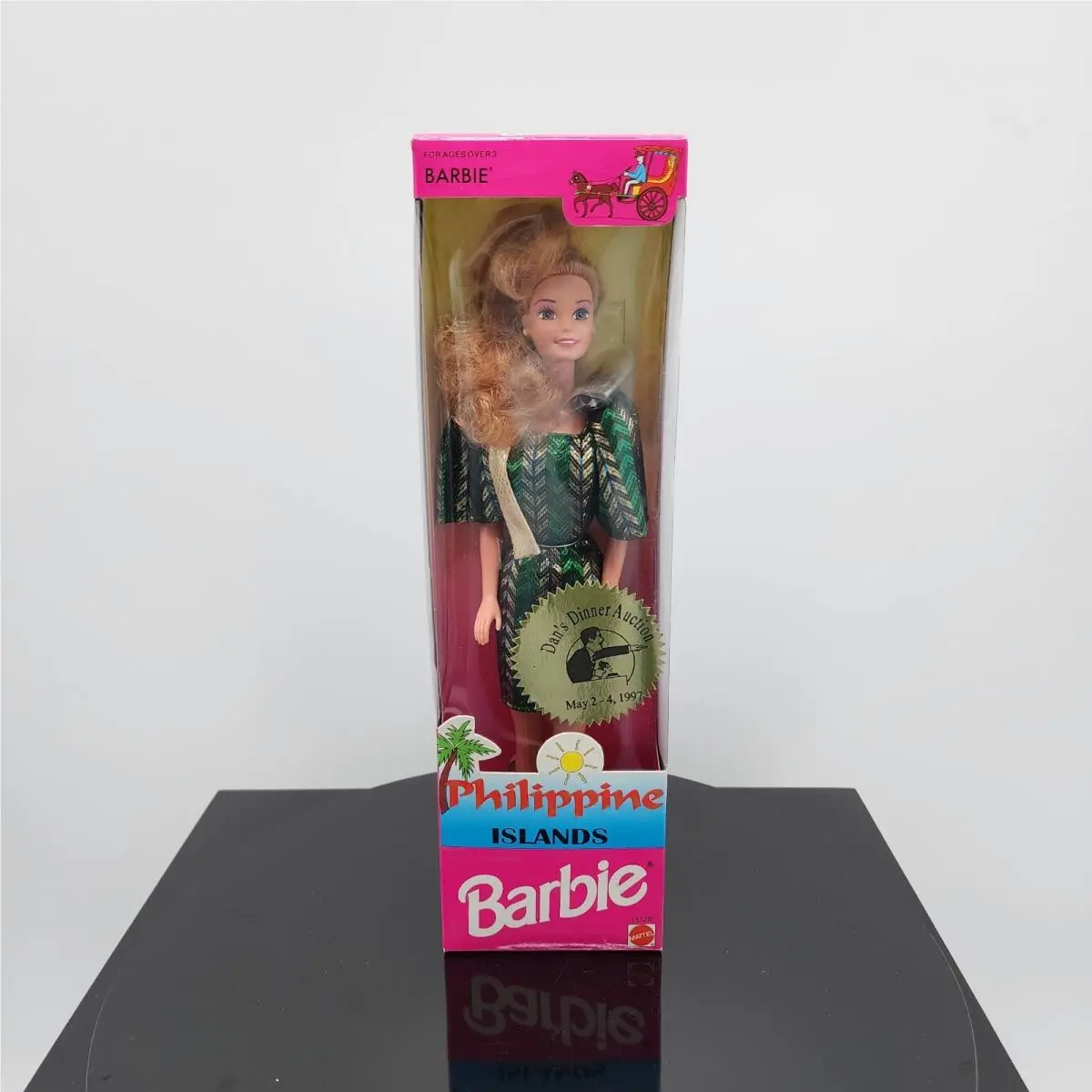 Vintage 1997 Barbie Philippine Islands Dan`s Dinner Auction Convention Gift