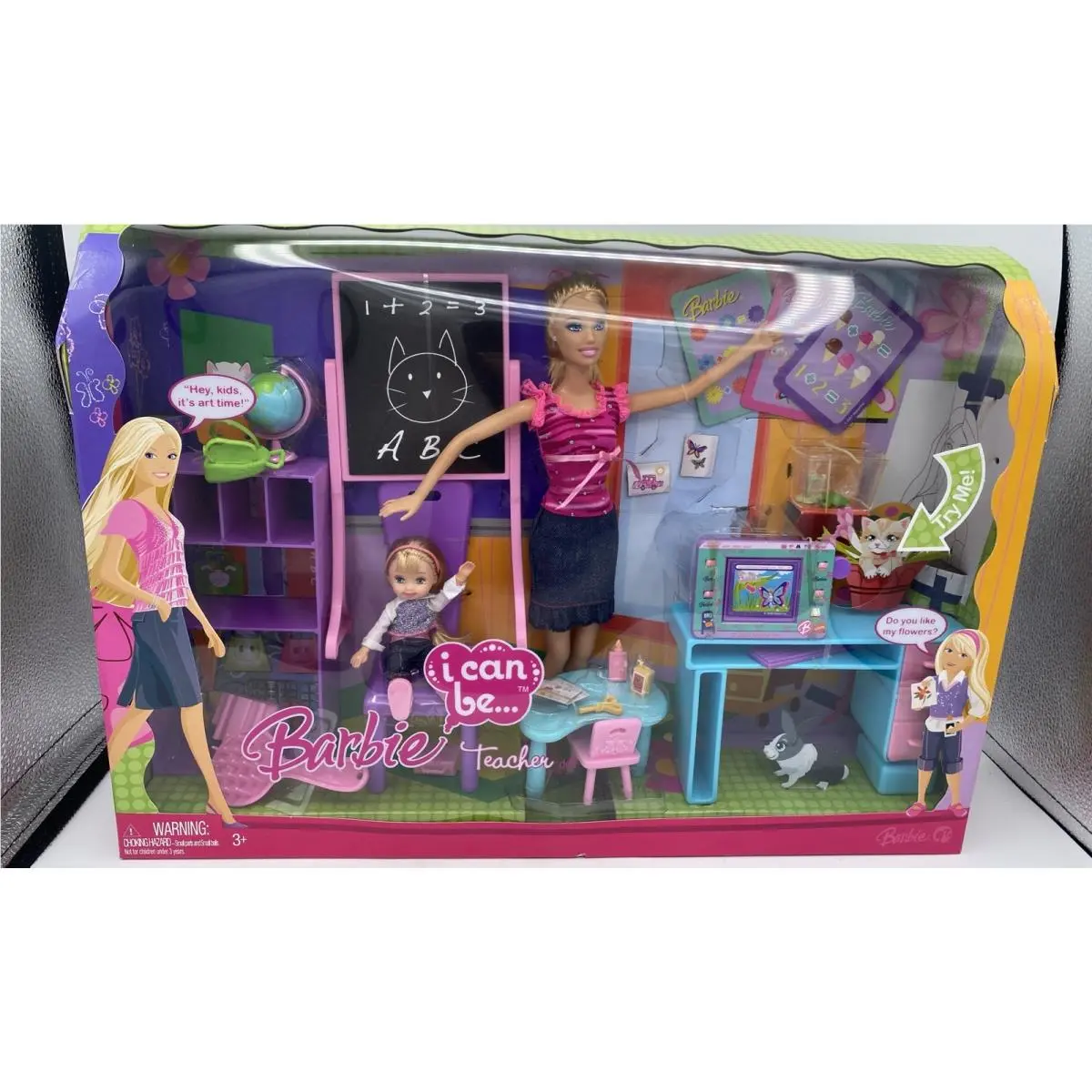 Barbie I Can Be Teacher Playset Mattel 2008 Rare N7132