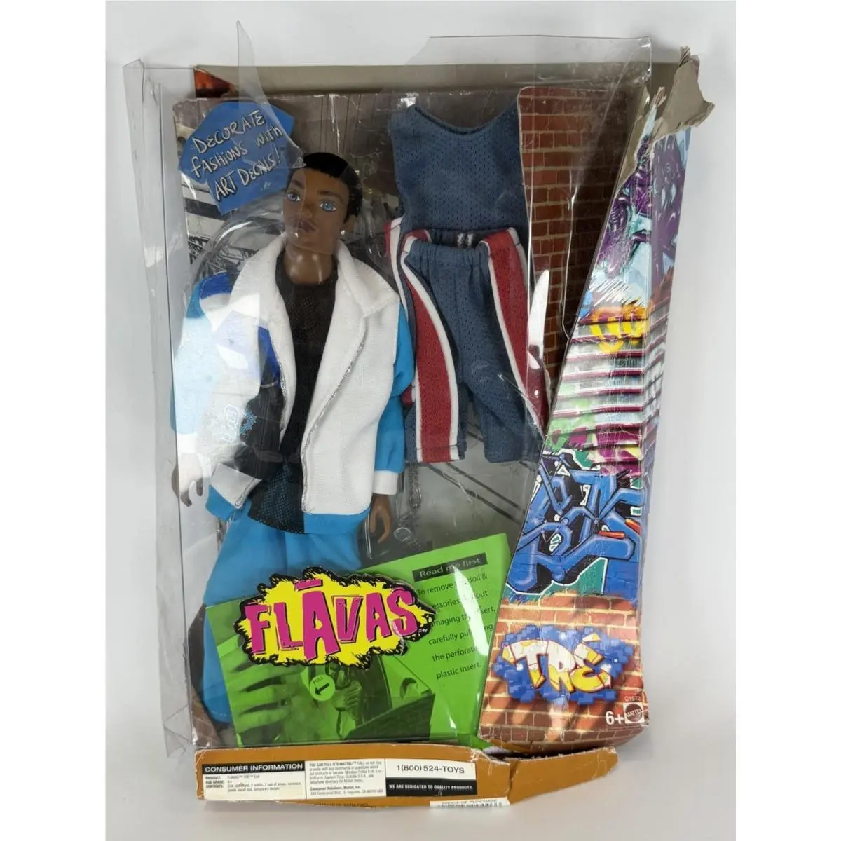 Mattel Flavas Tre 2003 Barbie Doll Hip Hop Fashion
