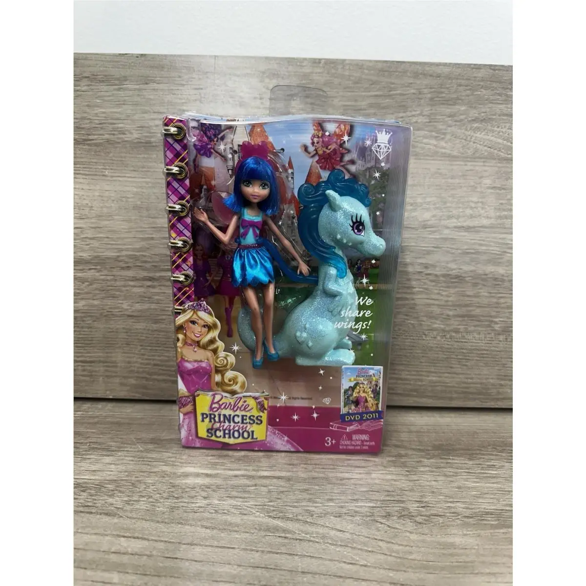 2010 Mattel Barbie Princess Charm School Doll - Assistant Blue Dragon V6942-NEW