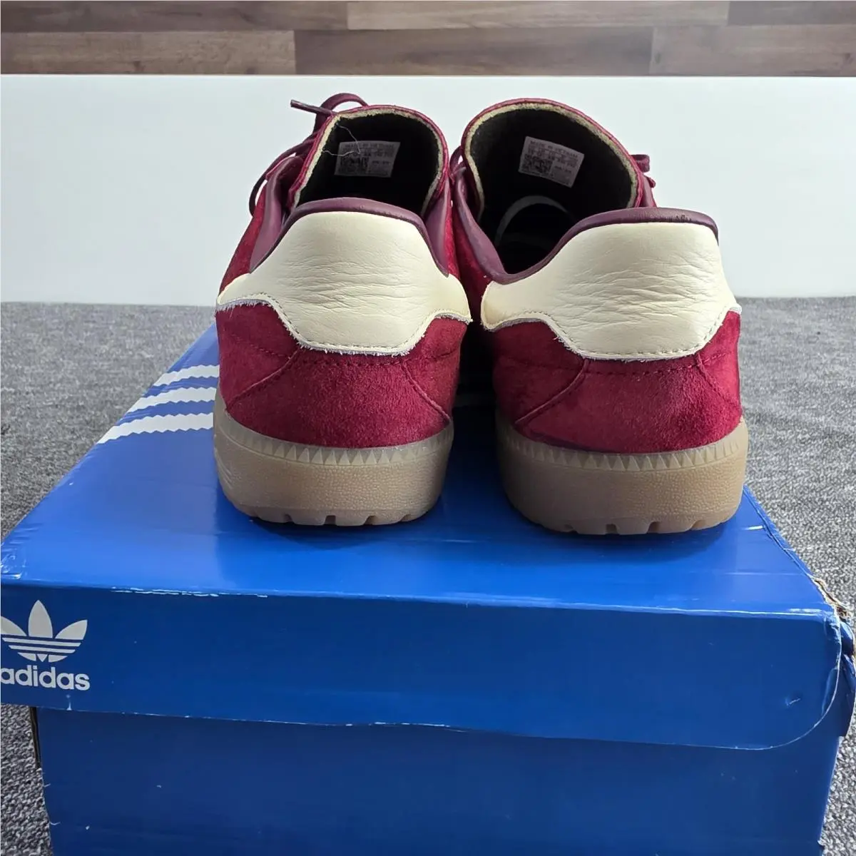 Adidas shoes - adidas Bermuda - Bermuda - IE7426 - Burgundy 5