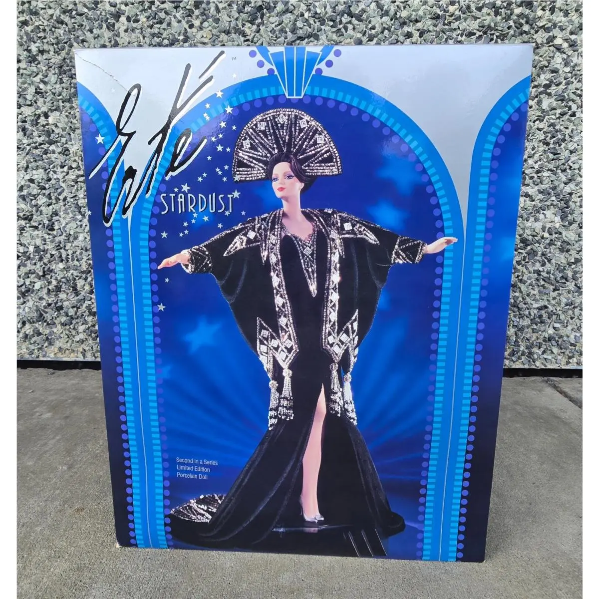 Erte II Stardust Porcelain Barbie Doll Nrfb Limited Edition